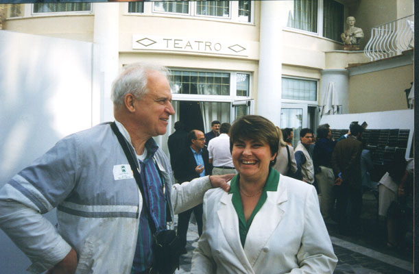 Н.Е. Костинская с Харисом Култером (Италия, 1996).